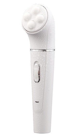 5 in 1 Multi - Functional Portable Face and body Skin Care Electric Massager Scrubber with Facial Latex Brush - My Store