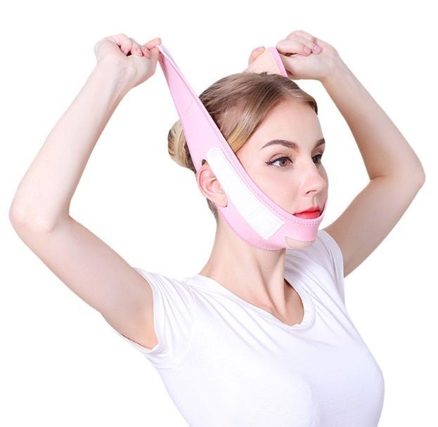 Face Slim V - Line Lift Up Mask Cheek Chin Neck Slimming Thin Belt Strap Beauty Delicate Facial Thin Face Mask Slimming Bandage - My Store